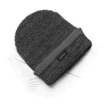 

Ardon Zimní čepice pletená+fleece Vision Neo černo/šedá