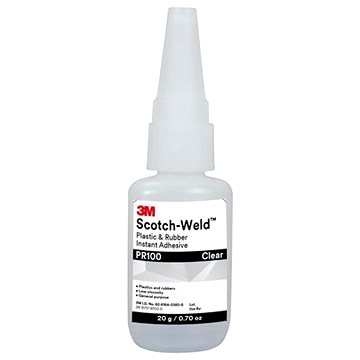 

3M Scotch-Weld™ vteřinové lepidlo na plasty a pryže PR100, 20 g