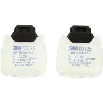 

3M Secure Click D3125 Částicový filtr P2 R - balení 2ks
