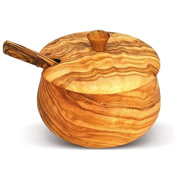 

Arte Legno - dóza se lžičkou 10x10 cm (491)