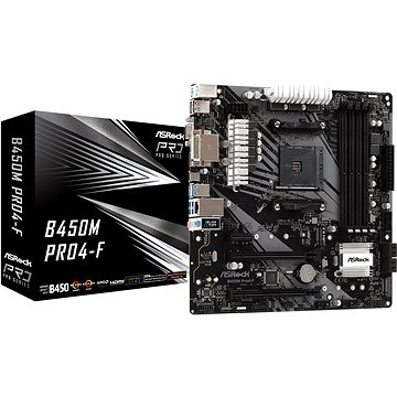 ASROCK B450M PRO4-F