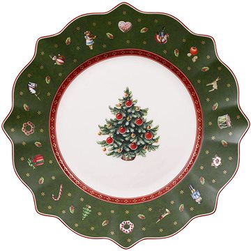 

Villeroy & Boch Vánoční dezertní talíř Toy's delight, zelený
