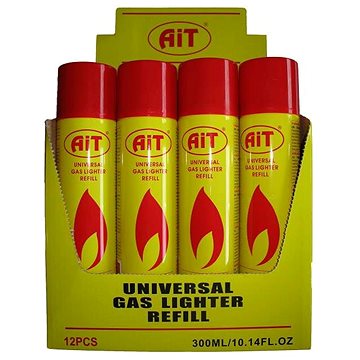 

AiT plyn do zapalovačů, 300 ml - balení 12 ks