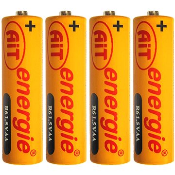 AiT baterie R6 Silver AA - shrink 4 ks