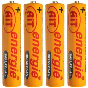 AiT baterie R03 Silver, AAA - shrink 4 ks