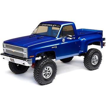 

Axial SCX10 III Base Camp 1:10 4 WD Chevy K10 1982 modrý
