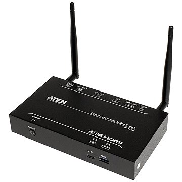 

Aten Bezdrátový prezentační systém, HDMI, 4K, Dual View (VP2020)