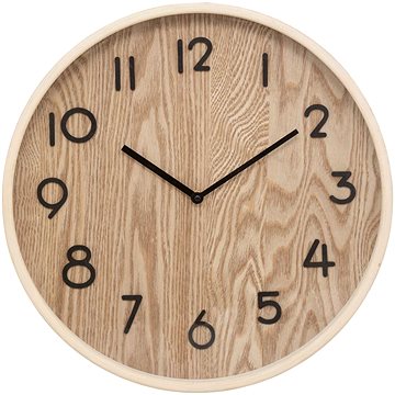 

Atmosphera Nástěnné hodiny Ivana, minimalistický ciferník, 28 cm