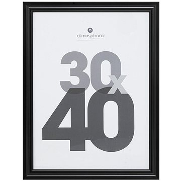 

Atmosphera Nástěnný fotorámeček MAE, 30 × 40 cm, černý