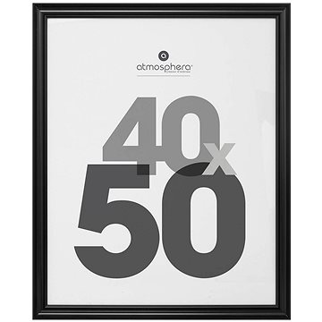 

Atmosphera Nástěnný fotorámeček MAE, 40 × 50 cm, černý