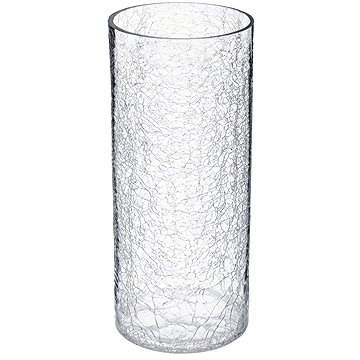 

Atmosphera Skleněná váza, motiv praskání, 30 cm