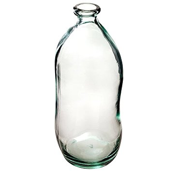

Atmosphera Váza z recyklovaného skla 35 cm, transparentní