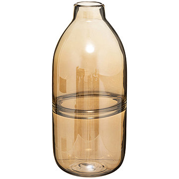 

Atmosphera Skleněná váza BOTTLE, 30 cm, žlutá