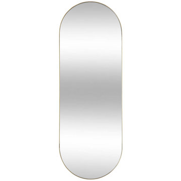 

Atmosphera Vysoké zrcadlo od stropu ke podlaze Selena 40 × 112 cm, zlatý rám