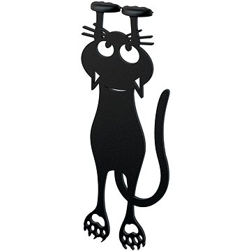 

Balvi Knižní záložka Curios Cat 26952 černá