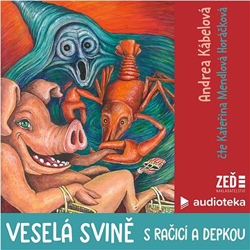 

Veselá svině s račicí a depkou