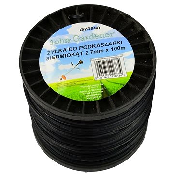 

GEKO Struna do sekačky 2,7 mm, 100 m, sedmihranný profil, nylon