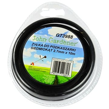 

GEKO Struna do sekačky 2,7 mm, 10 m, sedmihranný profil, nylon