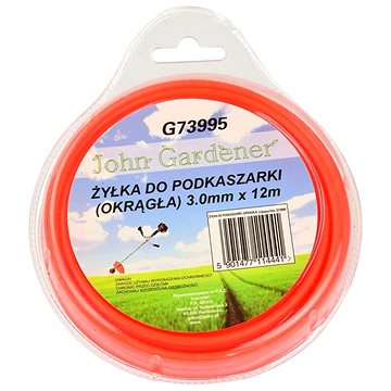 

GEKO Struna do sekačky 3,0mm, 12m, kulatý profil, nylon