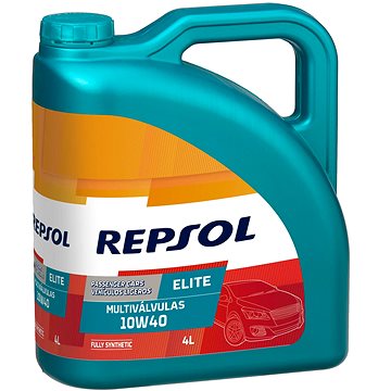 REPSOL ELITE MULTIVÁLVULAS 10W-40 4l (Akce 3+1L Zdarma) - Motorový olej