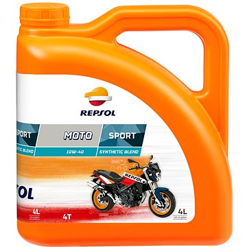 REPSOL MOTO SPORT 4-T 10W-40 4l - Motorový olej