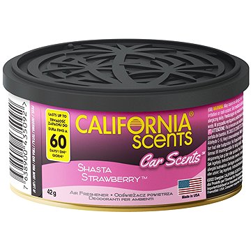 

California Scents Car Scents Shasta Strawberry (jahoda)