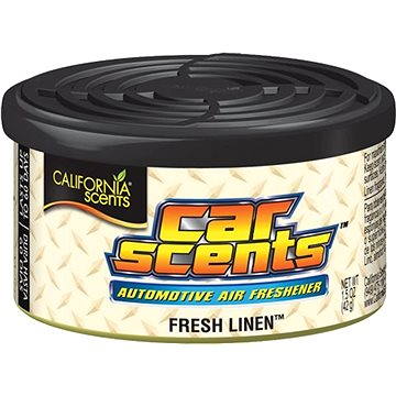 California Scents Car Scents Čerstvě vypráno (Fresh Linen) - Vůně do auta