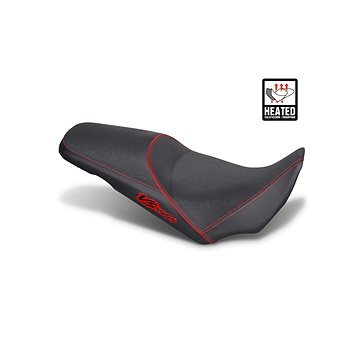 SHAD Komfortní sedlo vyhřívané černé, červené švy pro SUZUKI DL 1000 V-Strom (2014-2016) - Sedlo na motorku
