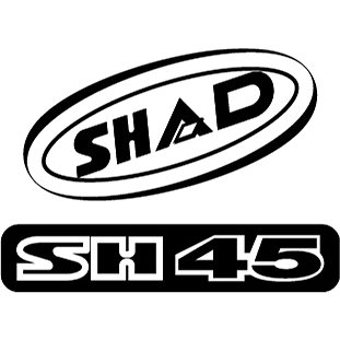 

SHAD Samolepky červená pro SH45