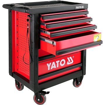 

YATO Skříňka dílenská pojízdná 6 zásuvek YT-0902