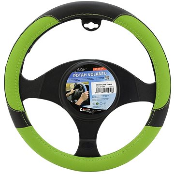 

COMPASS Potah volantu COLOR LINE zelený