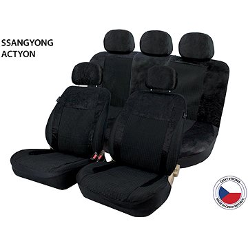 

CAPPA autopotahy Perfetto AL SSangYong Actyon, černé