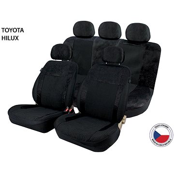 

CAPPA autopotahy Perfetto AL Toyota Hilux, černé