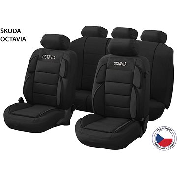 

CAPPA autopotahy Perfetto YL Luxury Škoda Octavia, černé