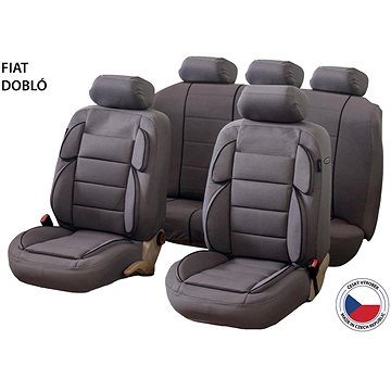 

CAPPA autopotahy Perfetto YL Fiat Dobló, šedé
