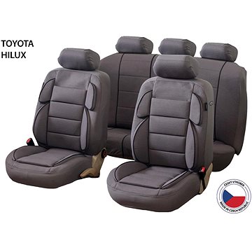 

CAPPA autopotahy Perfetto YL Toyota Hilux, šedé