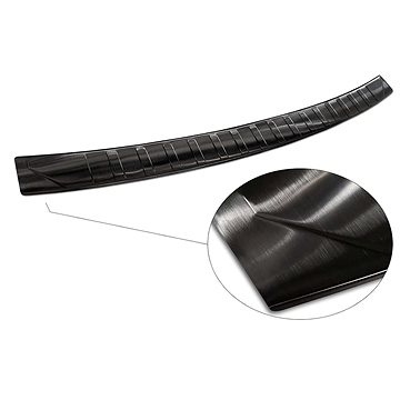 

AVISA profilovaný nerez kryt prahu zadních dveří pro BMW X5 III F15 M-Paket - černý, r.v. 2013 - 201