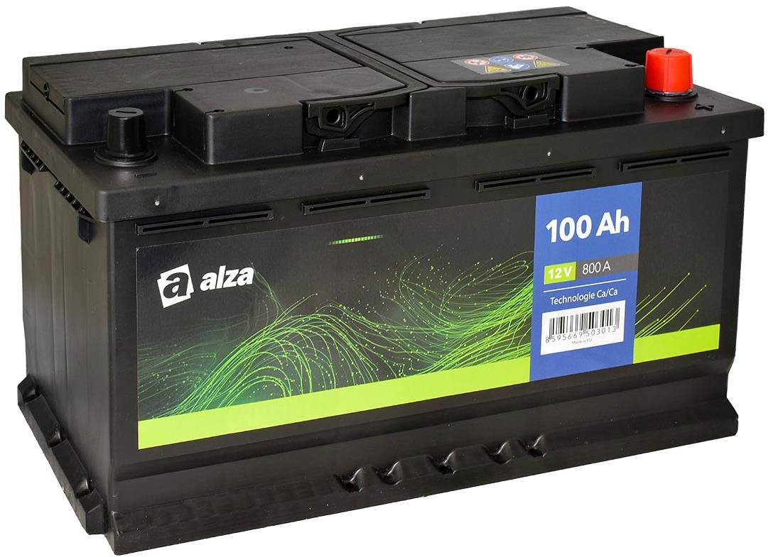 

ALZA Autobaterie 100Ah, 12V - UAMK instalace do vozu