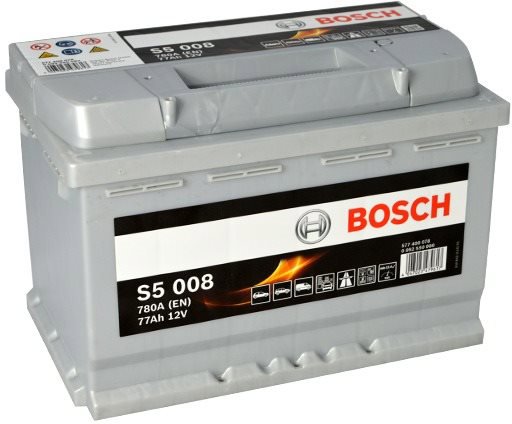

BOSCH S5 008, 77Ah, 12V (0 092 S50 080) - UAMK instalace do vozu