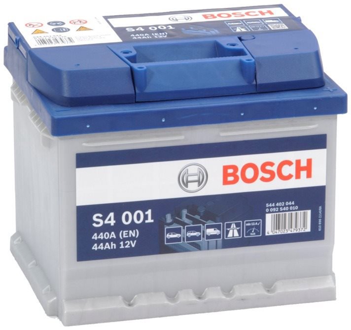 

BOSCH S4 001, 44Ah, 12V (0 092 S40 010) - UAMK instalace do vozu