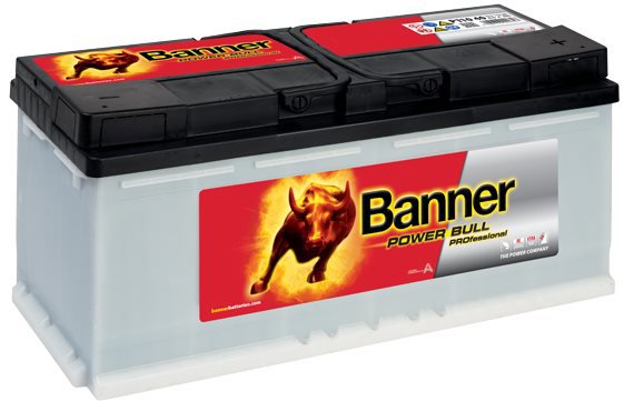 

BANNER Power Bull PROfessional 110Ah, 12V, P110 40 - UAMK instalace do vozu