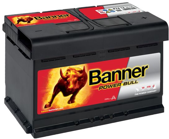 

BANNER Power Bull 74Ah, 12V, P74 12 - UAMK instalace do vozu