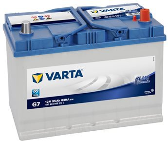 

VARTA BLUE Dynamic 95Ah, 12V, G7 - UAMK instalace do vozu