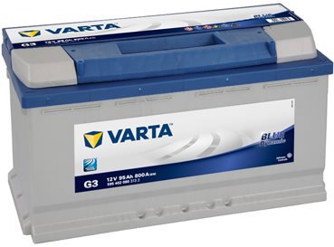 

VARTA BLUE Dynamic 95Ah, 12V, G3 - UAMK instalace do vozu