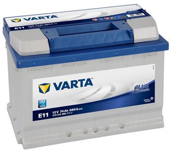 

VARTA BLUE Dynamic 74Ah, 12V, E11 - UAMK instalace do vozu