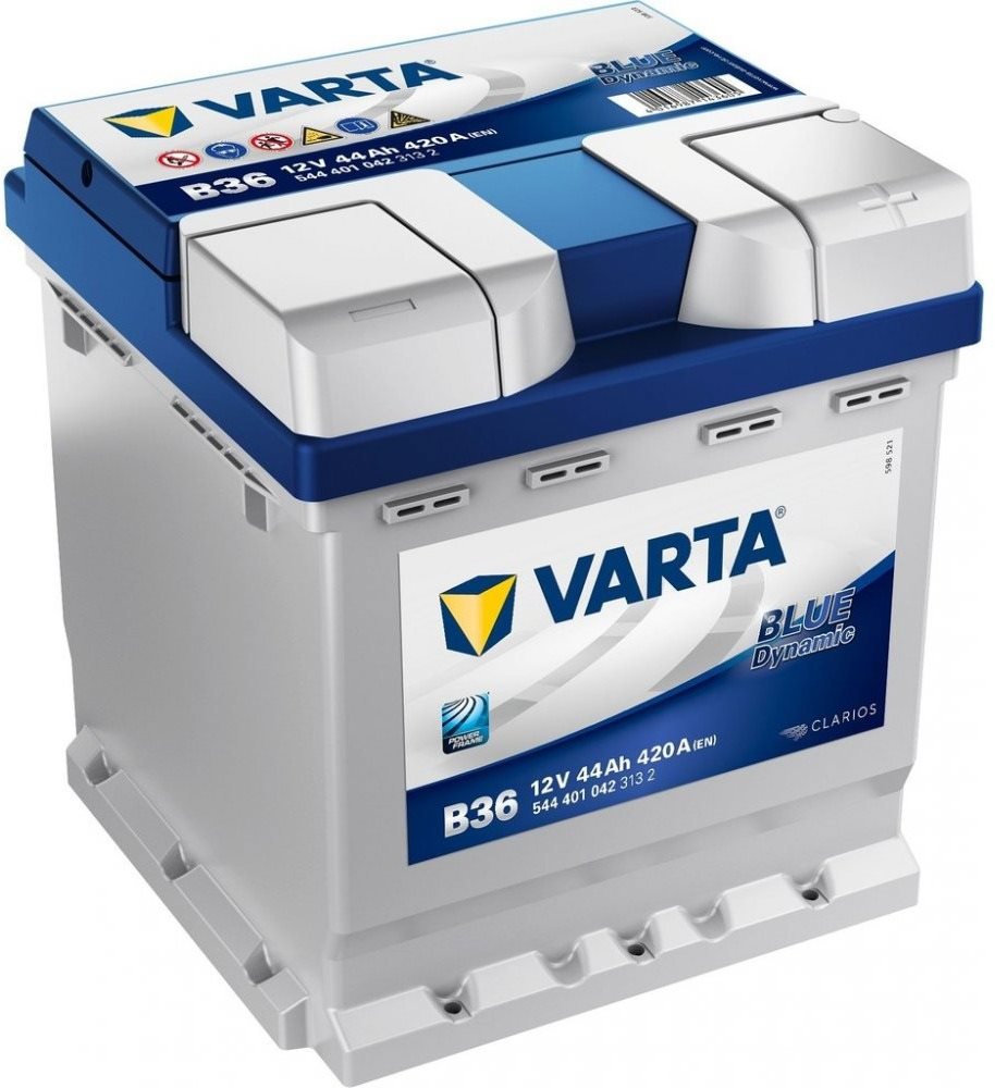 

VARTA BLUE Dynamic 44Ah, 12V, B36 - UAMK instalace do vozu