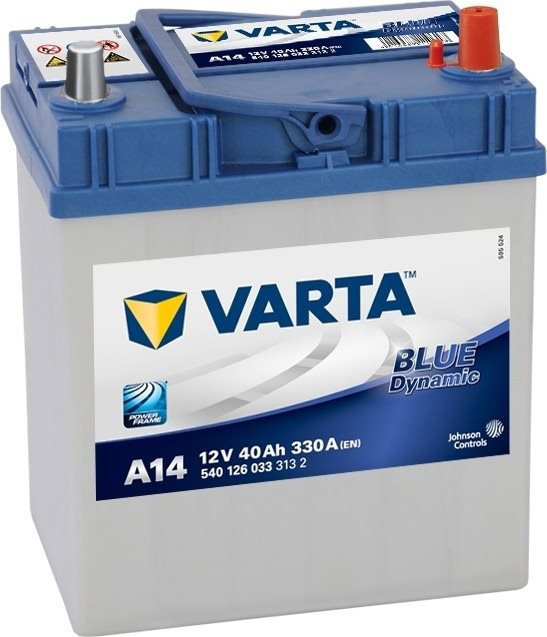 

VARTA BLUE Dynamic 40Ah, 12V, A14 - UAMK instalace do vozu