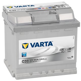 

VARTA SILVER Dynamic 54Ah, 12V, C30 - UAMK instalace do vozu