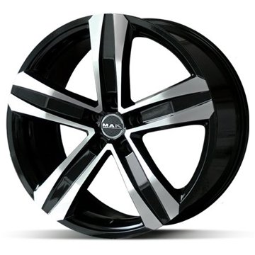 

MAK Stone 5 Black 7,5x18, 5x112, ET45