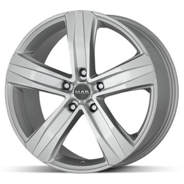 

MAK Stone 5 Silver 7,5x18, 5x114, ET38